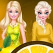 Lemony girls at prom